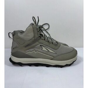 Altra Lone Peak AL0A4VR8017 Women 8.5 Hiking Shoes Gray Lace-Up Athletic Sneaker
